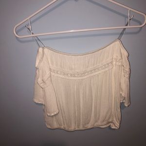 White Off the Shoulder Top